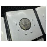 Eight Silver Barber Dimes - two each of 1903, 1907, 1911, and 1916