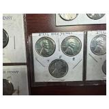 Fifteen Mostly Very High Grade1943 Steel Cents:  6  1943-Ps and three 3-coin 1943 PDS sets.