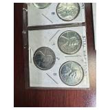Fifteen Mostly Very High Grade1943 Steel Cents:  6  1943-Ps and three 3-coin 1943 PDS sets.