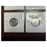 Fifteen Mostly Very High Grade1943 Steel Cents:  6  1943-Ps and three 3-coin 1943 PDS sets.