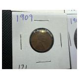 Ten Early and Better Date Lincoln Wheat Cents - (3) 1909; 1909 VDB, 1911-D, 1913-D, 1913-S, 1922-D, 1923-S and 1929-S - Greysheet Value for these coins at G4 is $36.25