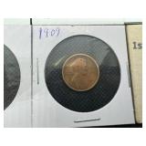 Ten Early and Better Date Lincoln Wheat Cents - (3) 1909; 1909 VDB, 1911-D, 1913-D, 1913-S, 1922-D, 1923-S and 1929-S - Greysheet Value for these coins at G4 is $36.25