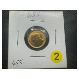 1981 BU 1/10 Gold Krugerrand (1/10 Ounce) of Gold