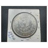 1880 Morgan Silver Dollar - Marked AU When Purchased