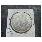 1880 Morgan Silver Dollar - Marked AU When Purchased