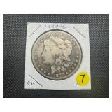 1880-O Morgan Silver Dollar