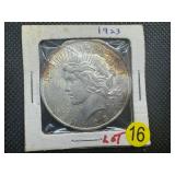 1923 Peace Silver Dollar