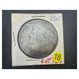1925 Peace Silver Dollar