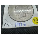 Better Date 1927-S Peace Silver Dollar