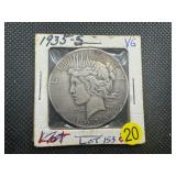 Better Date 1935-S Peace Silver Dollar
