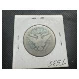 1906-D Barber Half Dollar