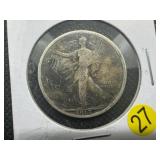 1917 Walking Liberty Silver Half Dollar