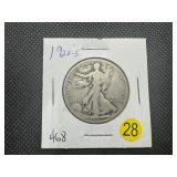 1920-S Walking Liberty Silver Half Dollar