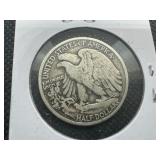 1935 Walking Liberty Silver Half Dollar