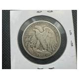 1941-D Walking Liberty Silver Half Dollar