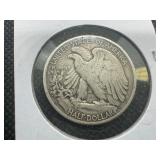 1941-D Walking Liberty Silver Half Dollar