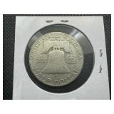 1951-D  Franklin Silver Half Dollar