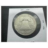 1951-D  Franklin Silver Half Dollar