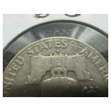1951-D  Franklin Silver Half Dollar