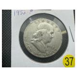 1952 Franklin Silver Half Dollar