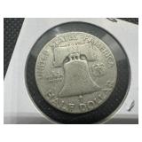 1952 Franklin Silver Half Dollar