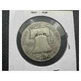 1952-D  Franklin Silver Half Dollar