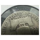 1952-D  Franklin Silver Half Dollar