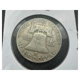 1953-D  Franklin Silver Half Dollar
