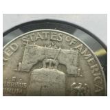 1953-D  Franklin Silver Half Dollar