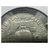 1960-D  Franklin Silver Half Dollar - Marked AU When Purchased