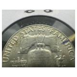 1960-D  Franklin Silver Half Dollar - Marked AU When Purchased
