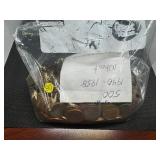 500 1940- 1958 Wheat Cents