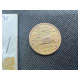 127 Foreign Coins: 1960 (Mex.) Twenty Centavos ; 1896 Indian Rupee; 48 Mex. 5 Centavos; 40 Canadian Nickels; 37  Canadian Cents