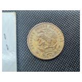 127 Foreign Coins: 1960 (Mex.) Twenty Centavos ; 1896 Indian Rupee; 48 Mex. 5 Centavos; 40 Canadian Nickels; 37  Canadian Cents