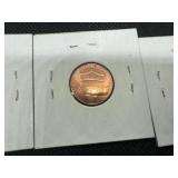 Fifty Brilliant Uncirculated 1973-S Lincon Cents, Two 2019 BU Lincoln Cents Two 2019-D BU Lincoln Cents and 32 Steel Lincoln Cents