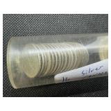 Sixteen Silver Canadian Quarters and 31 Silver Canadian Dimes