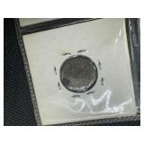 1869 Seated Liberty Dime, 1872 Shield Nickel; Damaged Barber Dime, No Date 2 Cent Coin, No Date Flying Eagle Cent, 8 Ancient Coins in holders 6 Shield Nickels - 19 Coins