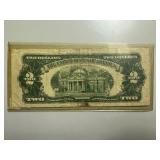 1953 Red Seal $2.00 Bill