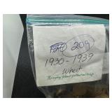 209 1930- 1939 Wheat Cents