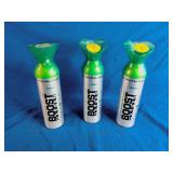 Boost Oxygen is a portable, canned 95% pure oxygen supplement for non-medical use.