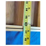 VaeFae Bamboo Drawer Organizer, Expandable Silverware Drawer Organizer, Cutlery Tray with Dividers for Kitchen Utensils, Medium