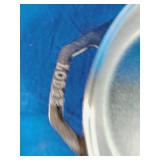 Lodge #4 Seasoned Cast Iron Skillet with Tempered Glass Lid