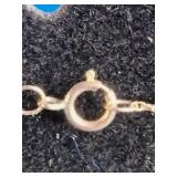 Michiko 10K Yellow Gold Pearl Necklace