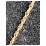 10K Gold 1/4 ct tw Diamond Flower Pendant