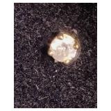 10K Yellow Gold 1/4 ct tw Round Diamond Solitaire Stud Earrings