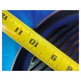 Staub # 26 Cast Iron 10 inch Pure Grill - Turquoise