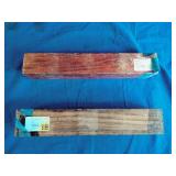 2 Exotic Turning Wood Blanks 2" x 2" x 12"