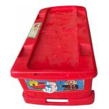 Vintage Lego Fire Truck Duplo and Lego Pieces