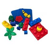 Vintage Lego Fire Truck Duplo and Lego Pieces