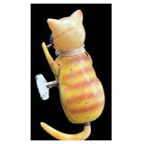 Vintage Tin Wind-up Toys Including Shylling Elephant on Bike Windup (original box) and Cat and Ball